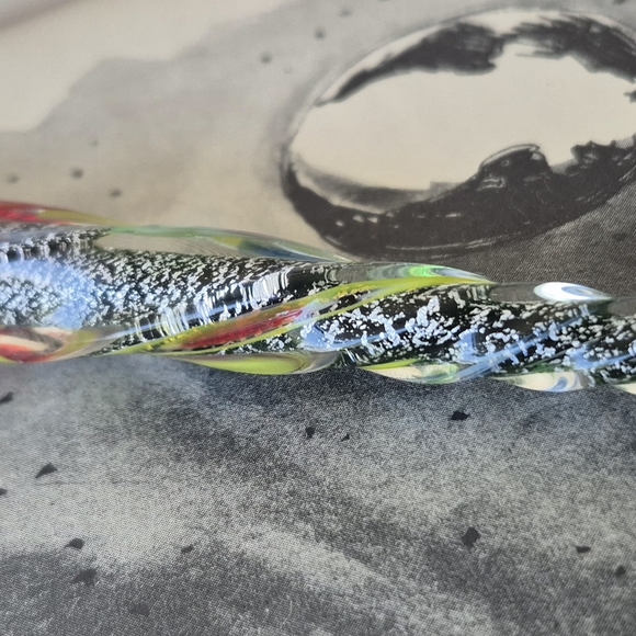 Vintange Murano Twisted  Galss Dip Nib Pen - Picture 7 of 10